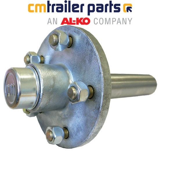 CM Hub & Stub Axle Kit Non Braked GALV 1500kg