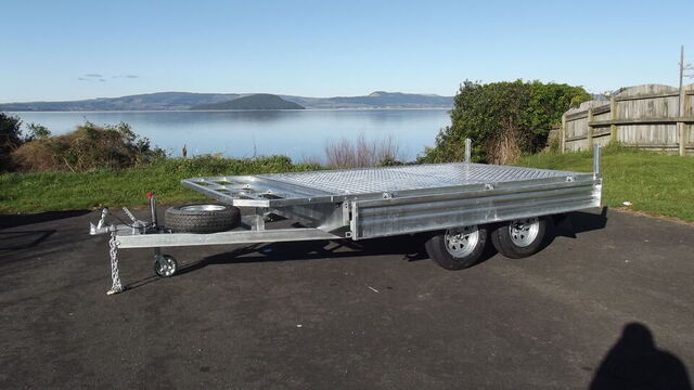Titan 12x7 Flat Deck Trailer