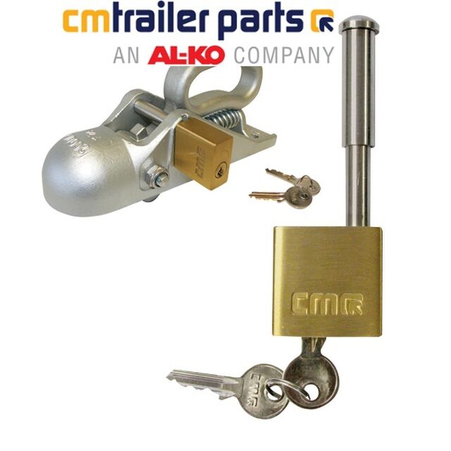 Coupling Padlock Pin (Brass) Marine Grade 13.64mm Dia Bolt