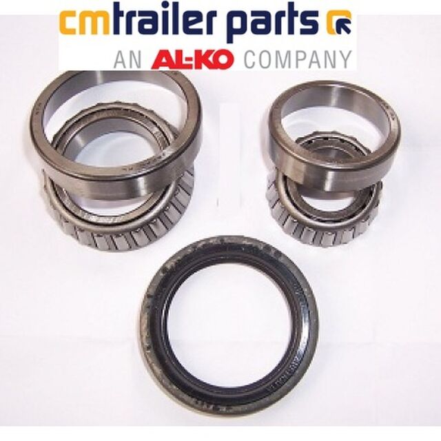 CM Wheel Bearing Kit USA 6000lb Bearing 25580/20 & 15123 & 2 Lip Seal