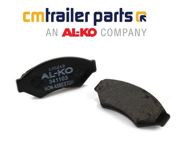 ALKO Brake Pads (2) Hydraulic MK 3-7 TROJAN 341080 NB. 2x sets needed for an axle