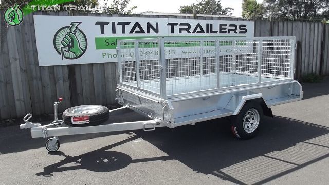 Titan 9x5 Single Axle Trailer - unbraked