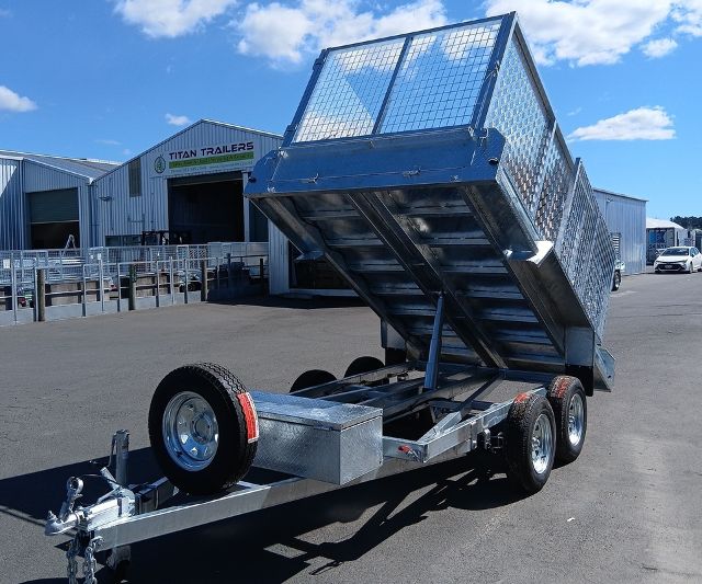 10x5 Hydraulic Tipping Trailer