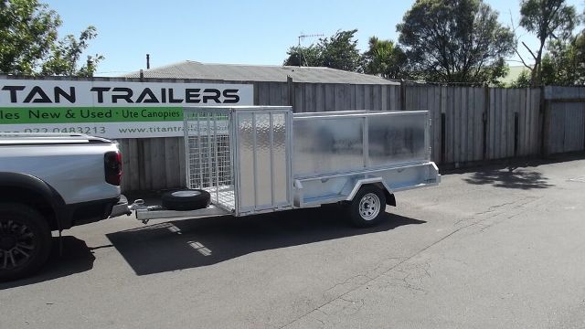 8x5 Mower Trailer Enclosed