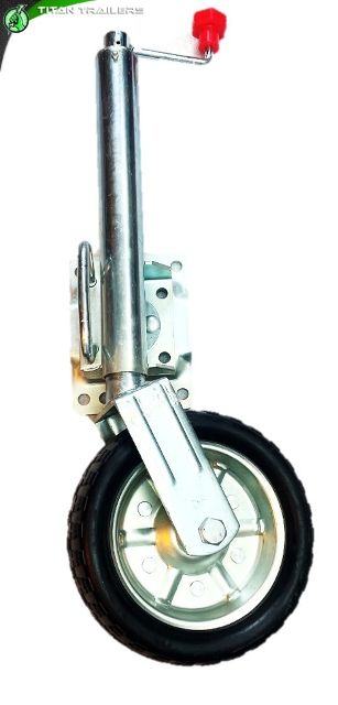 Titan 9 1/2" Top Wind Jockey Wheel Wide