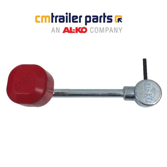 ALKO Jockey Wheel Handle - Replacement for 16mm Shaft with Roll Pin for fixing in place
